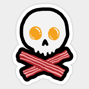 Evil Breakfast Sticker